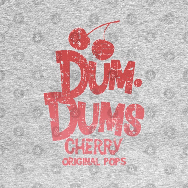 Dum Dums - vintage candy - original pops - distressed by woodsman